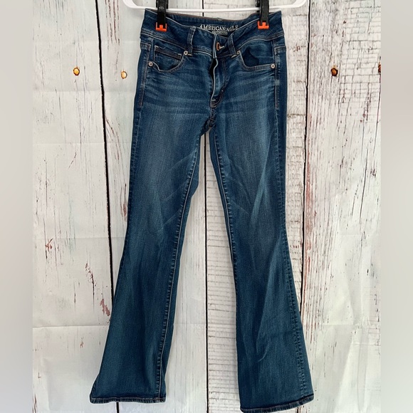 American Eagle Outfitters Kick Boot Jeans - Picture 1 of 3
